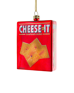 BOX OF CHEESE IT ORNAMENT