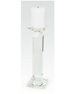 Candle Holder Crystal Medium