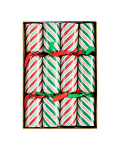 CANDY STRIPE HOLIDAY CRACKERS
