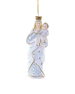 MADONNA AND CHILD ORNAMENT