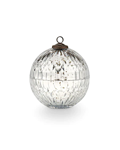 ORNAMENT CANDLE MERCURY GLASS GOLD OR SILVER