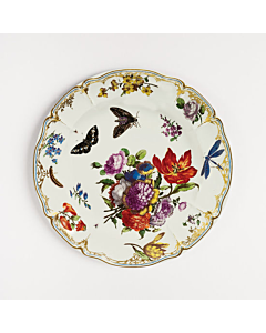 Plate Tin Butterfly