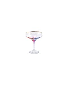 RAINBOW COUPE CHAMPAGNE GLASS