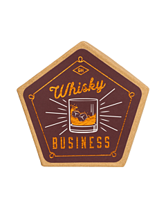 SET OF 2 WHICKEY COASTERS