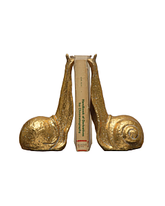 SNAIL BOOKENDS PAIR
