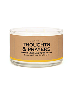 THOUGHTS AND PRAYERS CANDLES