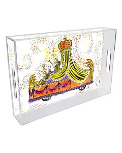 Tray Lucite King's Float