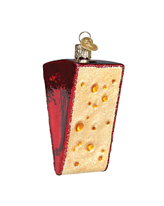 WEDGE OF CHEESE ORNAMENT