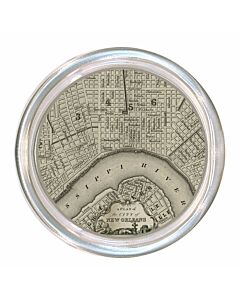 WINE COASTER NEW ORLEANS MAP