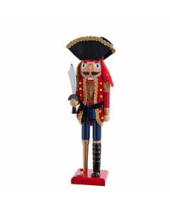 15" PIRATE NUTCRACKER