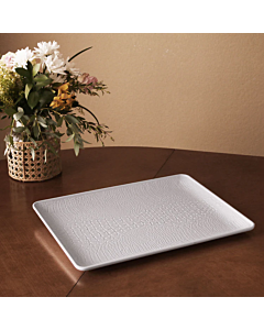 19" MELAMINE BEATRIZ BALL CROC TRAY