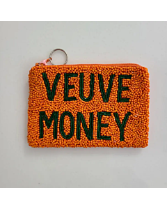 BEADED VEUVE LITTLE MONEY POUCH