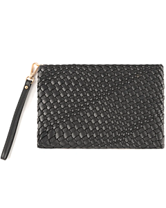 BLACK WOVEN WRISTLET