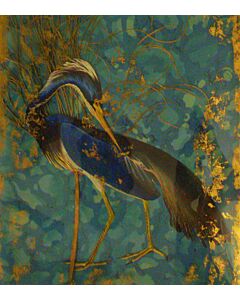 BLUE HERON 9X14" TRAY