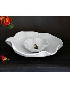 Bowl W/Dip Nube Melamine