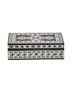 Box Bone Pattern Blk/Wht