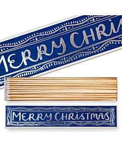 BOX OF MERRY CHRISTMAS LONG MATCHES