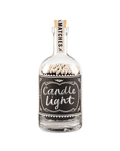 CANDLE LIGHT BOTTLE OF LUXURY MATCHES