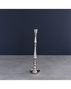 Candlestick Pewter Medium