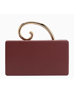 Clutch Raya Burgundy