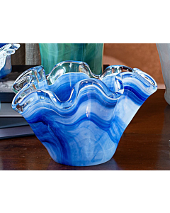 COBALT PETITE ONDA BOWL VIETRI