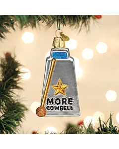 COWBELL ORNAMENT