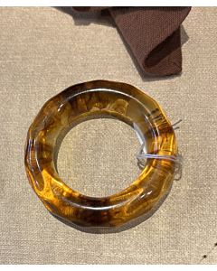 ELEMENT NAPKIN RING HONEY