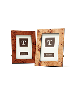 FRAME BURLED WOOD 4X6