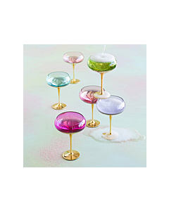 GLASS COUPE IN SEVERAL COLORS