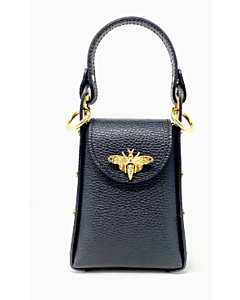 Handbag Black Bee Vertical