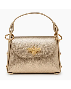 Handbag Gold Bee Horizontal