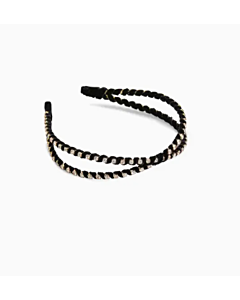 Headband Dbl Skinny Rhinestone