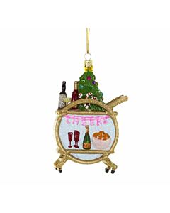HOLIDAY BAR CART ORNAMENT