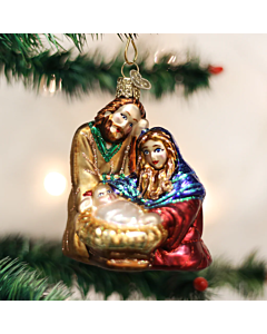 HOLY FAMILY ORNAMENT