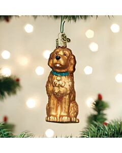 IRISH DOODLE DOG ORNAMENT