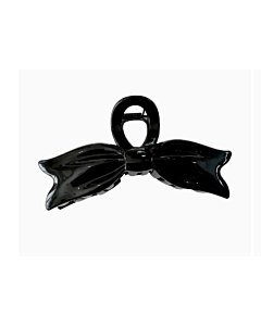 LARGE BLACK  ACRYLIC HAIR CLIP 