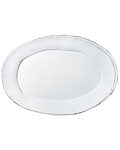 LASTRA WHITE OVAL PLATTER