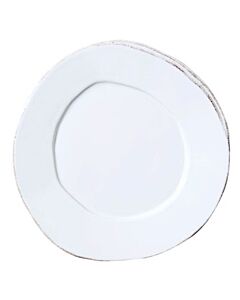 LASTRA WHITE SALAD PLATE