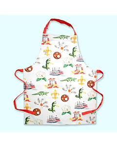 LOUISIANA THEMED APRON