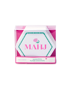 MAHJONG PAPER COASTERS 