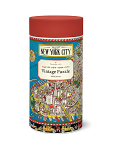 MAP OF NEW YORK CITY PUZZLES