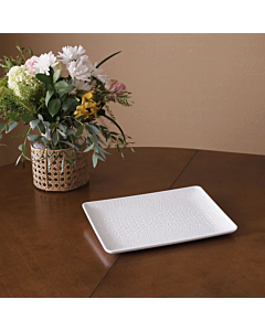 MEDIUM CROC MELAMINE TRAY BEATRIZ BALL