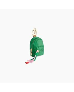 MINI BACKPACK BAG CHARM GREEN