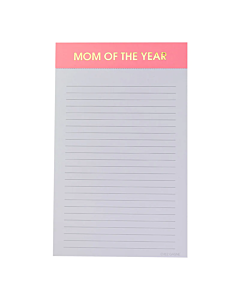 MOM OF THE YEAR NOTEPAD 