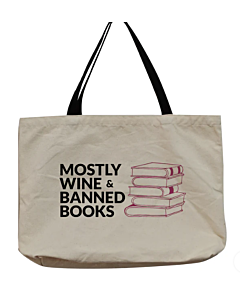 MOSTLY BANNED BOOKS TOTE