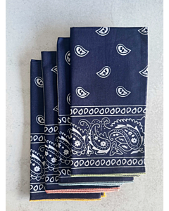 Napkin Bandana Navy S/4