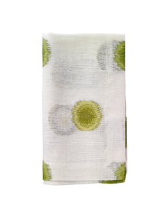 Napkin Confetti Green Dots