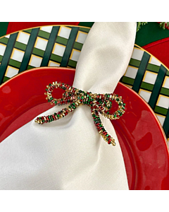 Napkin Ring Christmas Bow