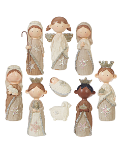 NATIVITY SET 4.5" 