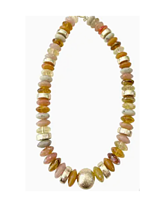 Necklace Tobie Beaded Discs